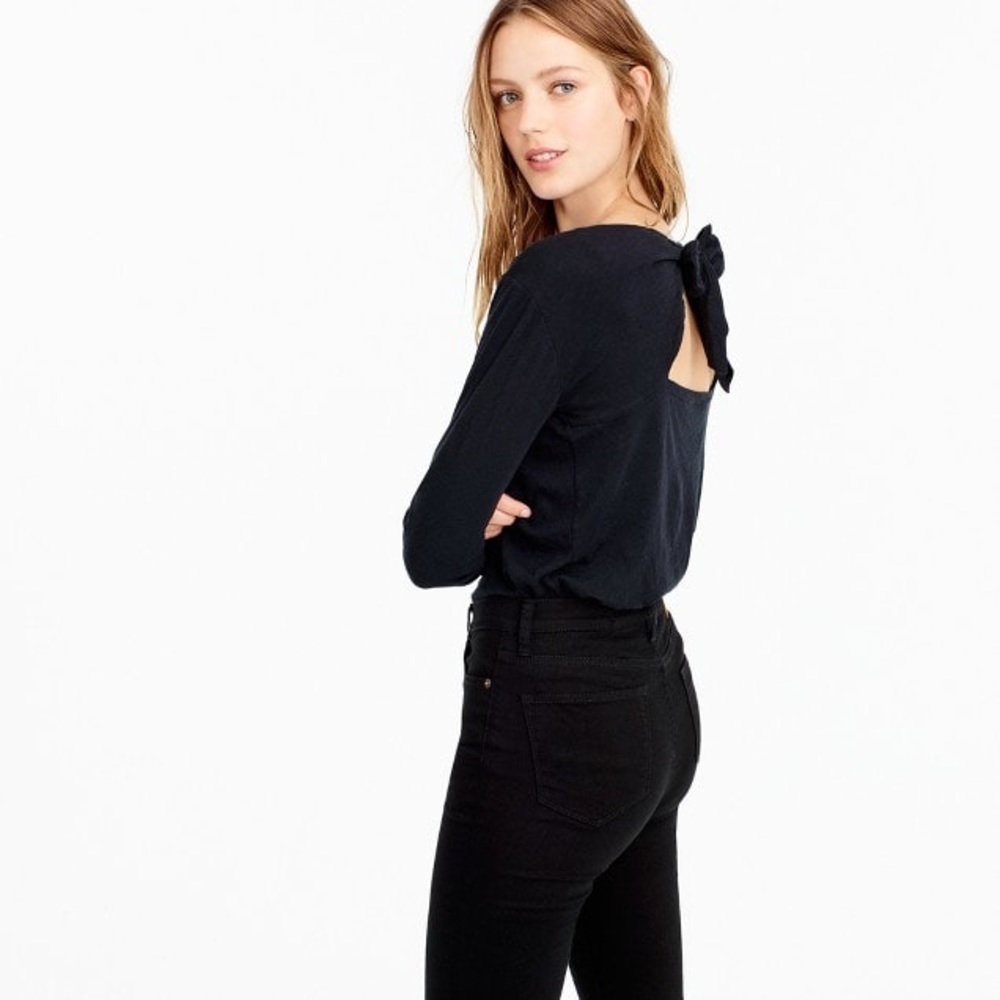 J.Crew knot back shirt